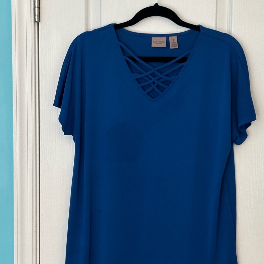 Chicos  Blue Top